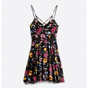 Fortune + Ivy Reign Back Detail Brushed Knit Dress